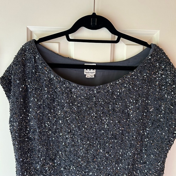 Haute Hippie Sequin Top - Size Medium - Picture 2 of 6